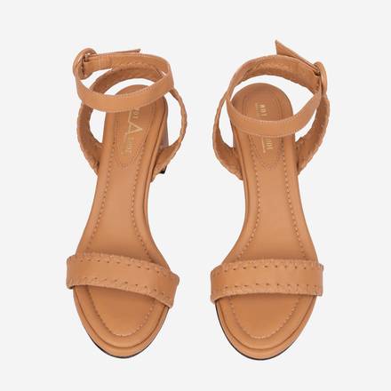 Sandália Camila Camel